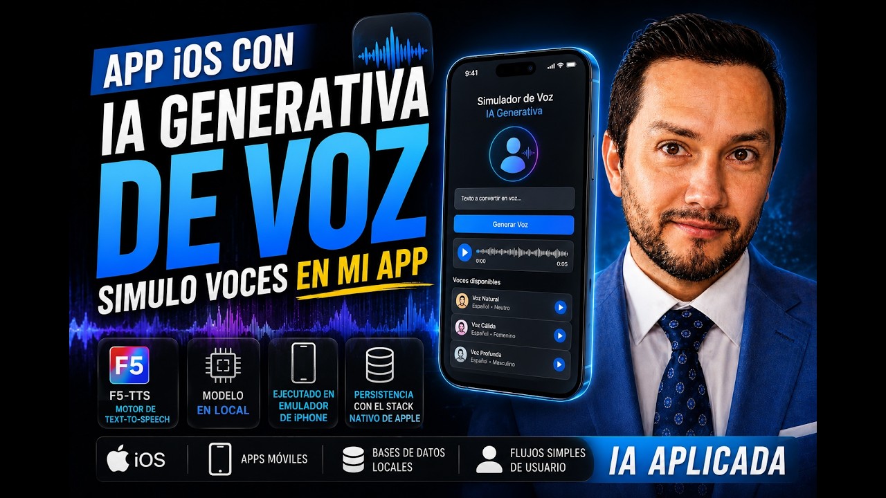 IA de Voz en iPhone: Demo con F5-TTS y Modelo Local