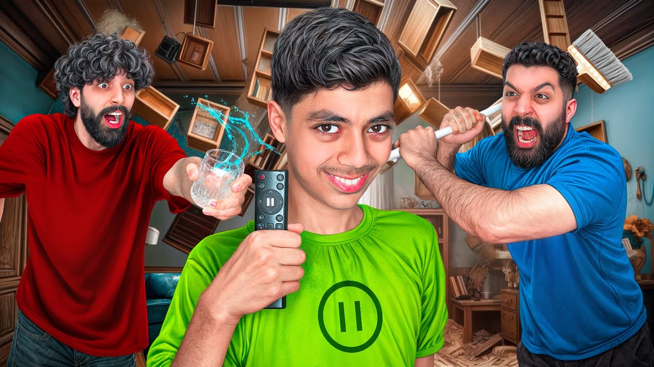 کنترل زمان رو دادیم دست داداش کوچیکم 😂⏰