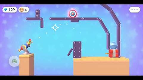 Rocket Buddy Ricochet Level 37