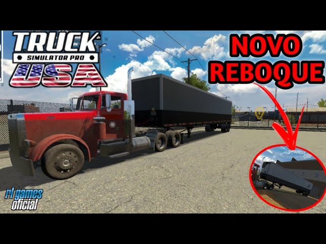 Truck Simulator Pro USA _ atualização_ novos caminhões, reboque e  habilidades adicionada no game 