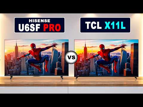 Hisense U6SF Pro vs TCL X11L | Which TV Is Better?