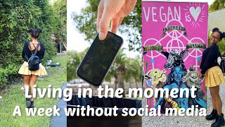 A Week Without Social Media Challenge: My first week of summer 2021 vlog // living in the moment