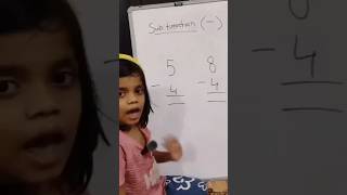 Subtraction Trick 🔥 | Ghatana Seekho Easy Steps me (Class 1-3 Maths) #shorts #ytshorts