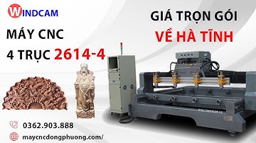 TRỌN GÓI GIÁ MÁY CNC ĐỤC TƯỢNG KẾT HỢP MẶT PHẲNG VỀ HÀ TĨNH
