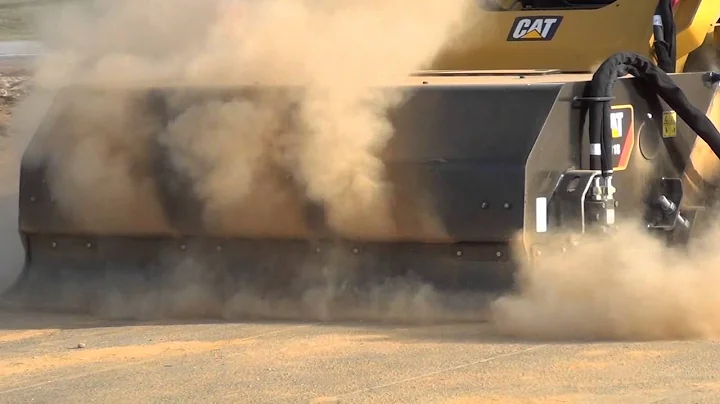 Cat® Broom Attachments at Work