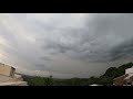 Time-lapse video of storm passing by Buderim, Sunshine Coat, Queensland