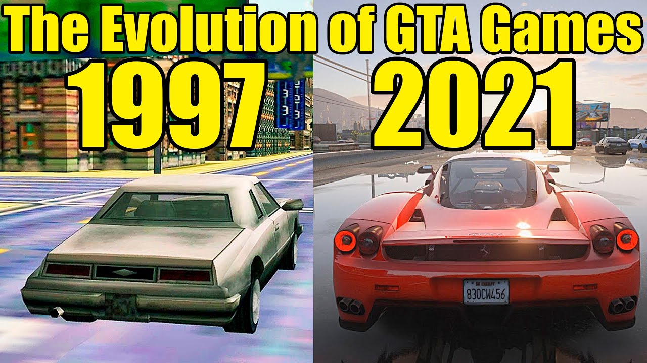 The Evolution of Grand Theft Auto Games (1997-2021) - Эволюция игр ...