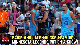 Famous Paige Bueckers And Jalen Suggs TEAM UP vs Tyus Jones At TC Pro Am! Wealth
