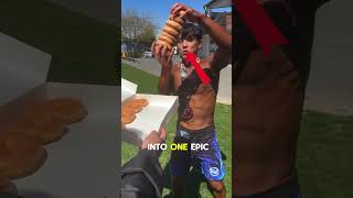 Epic Cheat Meal | Bodybuilder 9 DonutsChallenge | Fitness Motivation#bodybuilder #fitness #shorts