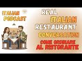 Real Italian Restaurant Talk: Order Like A Local | Italian Lesson| Italian Daily Routine 