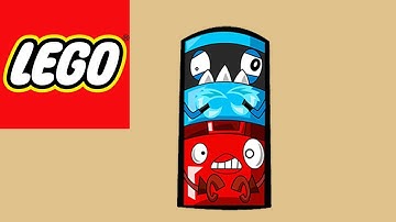 How to Build LEGO Mixels Slumbo & Flain Murp - Stop Motion Build | Bricks and Clay Play