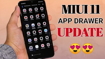 MIUI 11 App Drawer Update For REDMI NOTE 7 PRO | Techtalk