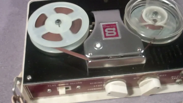 STARLITE RA-11 portable reel to reel tape recorder