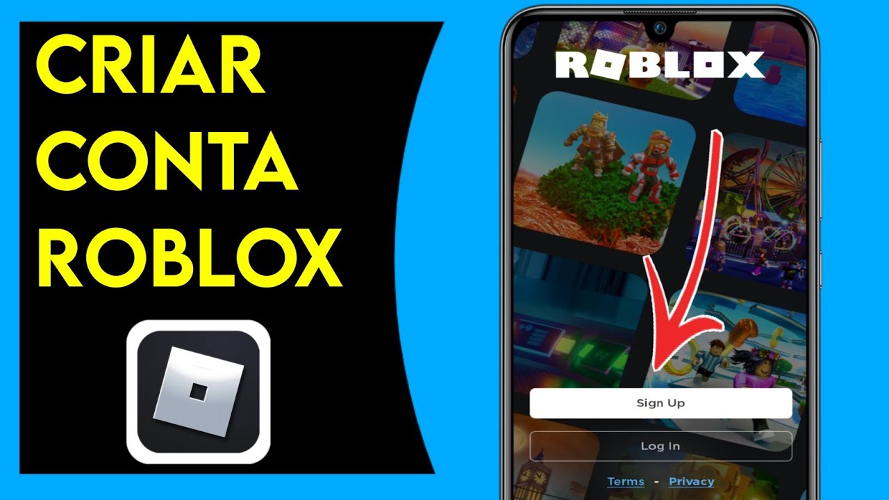 COMO CRIAR UMA CONTA E JOGAR ROBLOX!! TEM UM SEGREDO NO CADASTRO 🔥 Guter  Jogando 🔥 