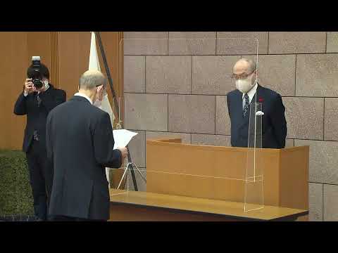 いしかわエコデザイン賞2020 表彰式（受賞者代表による今後の抱負）