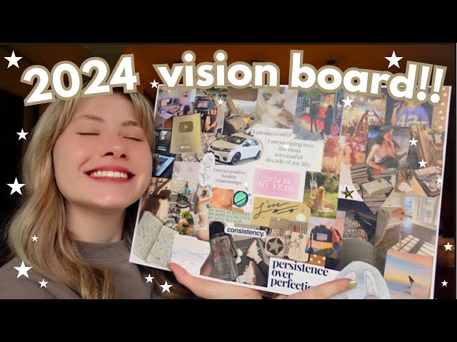 2024 Vision/Dream Board! ☁️⭐️