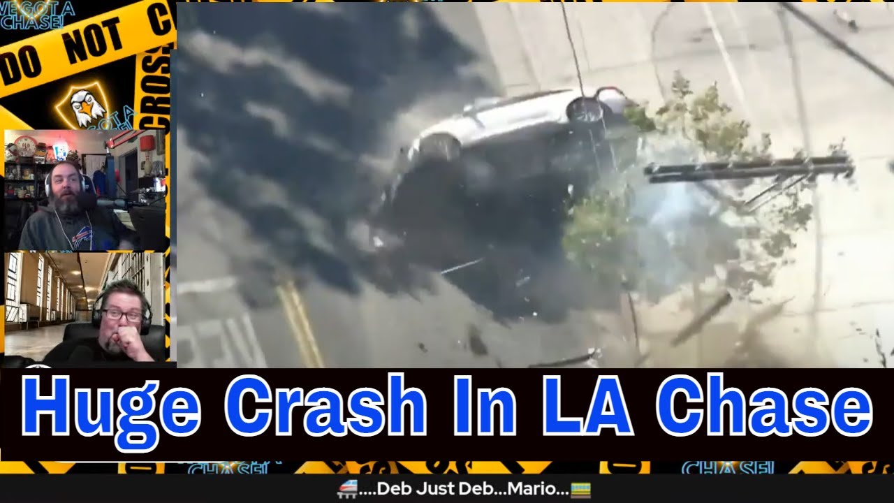 High Speed Chase Ends In Horrific Crash - YouTube