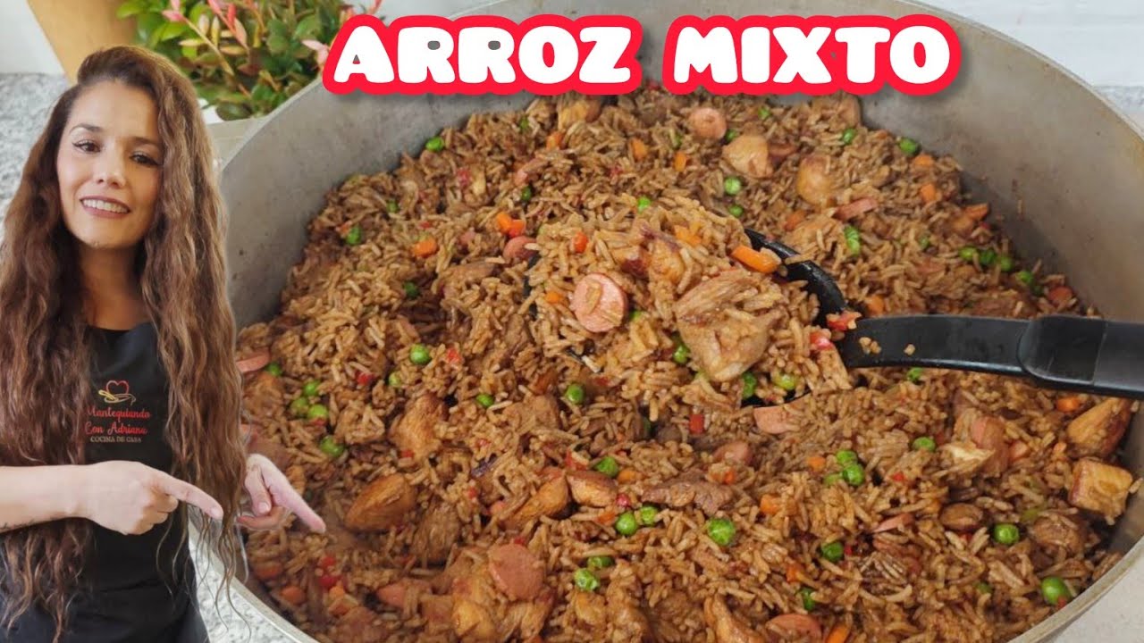 ARROZ MIXTO FÁCIL Y RÁPIDO y sobretodo DELICIOSO 😋