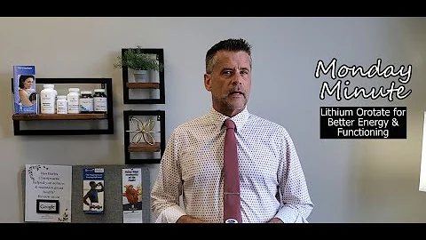 Lithium Orotate for Better Energy and Functioning