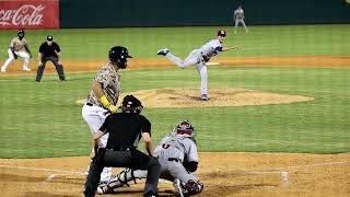 Jack Leiter, AA Frisco Roughriders at San Antonio, 12 Apr 23