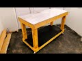 Build a Super CHEAP and EASY DIY Desk Using Floor Laminate