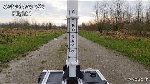 AstroNav V2: A Model Rocket with Active Roll Control 🚀