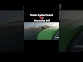 Tesla CyberTruck vs Porsche 911 / Тесла Кибертрак против Порше 911