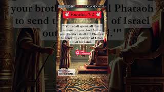 "Exodus 7:2 Unveiled: Moses' Command to Speak to Pharaoh"