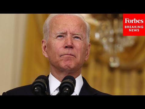 Biden: Why We Didn't Begin Evacuations Despite Taliban Advances In Afghanistan