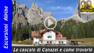 Le cascate di Canazei