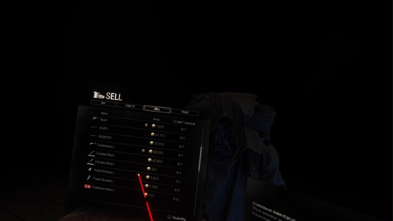 Resident Evil 4 VR Boss fight