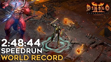 HELL PALADIN SPEEDRUN WORLD RECORD - 2:48:44 | DIABLO 2 RESURRECTED