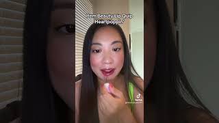 Item Besuty Lip Quip in Heartpoppin’ #lipgloss #makeup #lipmakeup #lipcare #tintedlipbalm #lip