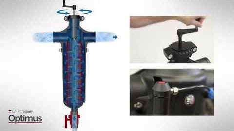 AZUD Spiral Clean - Filtro de malla con limpieza semiautomática