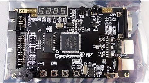 EP4 FPGA Dev Board - Seven Segment LED