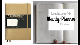 Leuchtturm 1917 Weekly Planner & Notebook Review