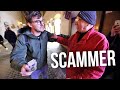 SCAMMER CAUGHT ON CAMERA - STARTS RUNNING AWAY (Honest Guide)