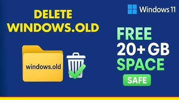 Safely Delete Windows.old Folder in Windows 11 | Free Disk Space FAST | Windows 10/11