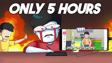 Animating RG Bucket List in 5 Hours Using Only My Phone (Impossible Challenge)