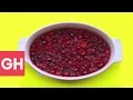 How to Make Cranberry Sauce in the Microwave | GH