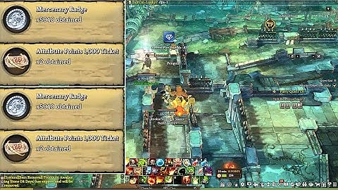 Tree of Savior [TOS] : Mercenary Badges of Uphill Defense (Very Hard)