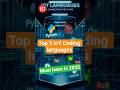 Top 5 IoT Coding Languages You Must Learn #iot #programming #coding #iotinnovation #internetofthings