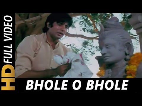 Bhole O Bhole Tu Rutha Dil Tuta  Kishore Kumar  Yaarana 1981 Songs  Amitabh Bachchan Neetu Singh