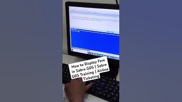 How to Display Fare in Sabre GDS | Sabre GDS Training | Airline Ticketing #ytshort