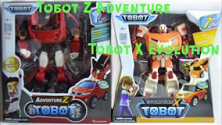 Tobot Evolution X  Tobot Adventure Z Tobot Y  II Распаковка