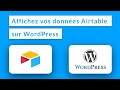 AirPress - Vos données Airtable dans WordPress