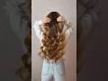 3 hours and 1 socks ❤️‍🔥 #hairstyle #longhair #hairhack #hairstyling #beautifulcurls #hairtutorial