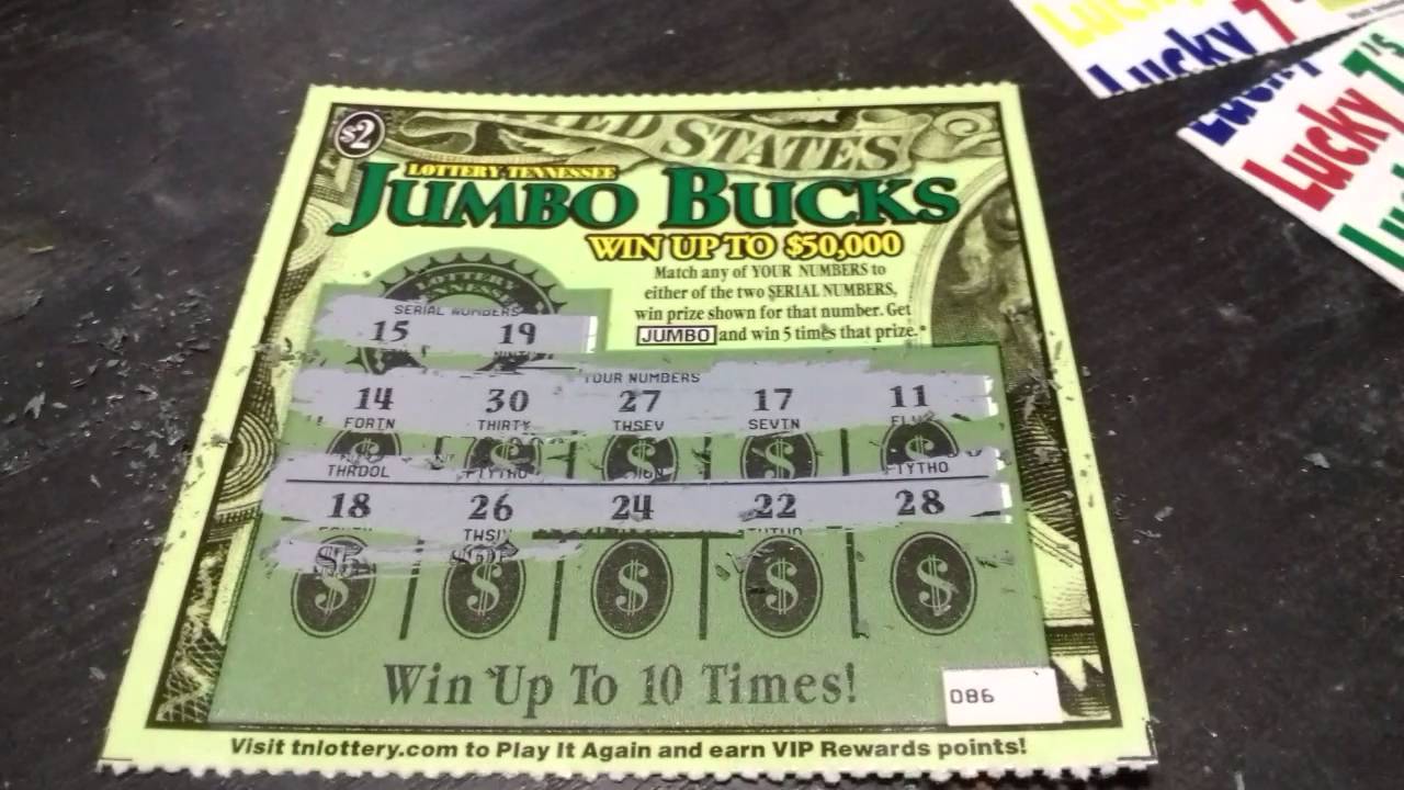 Jumbo Bucks Lotto Payout Chart