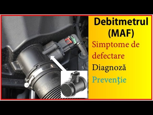 Egyptian Authorization pint Simptome de DEBITMETRU defect (MAF) - YouTube