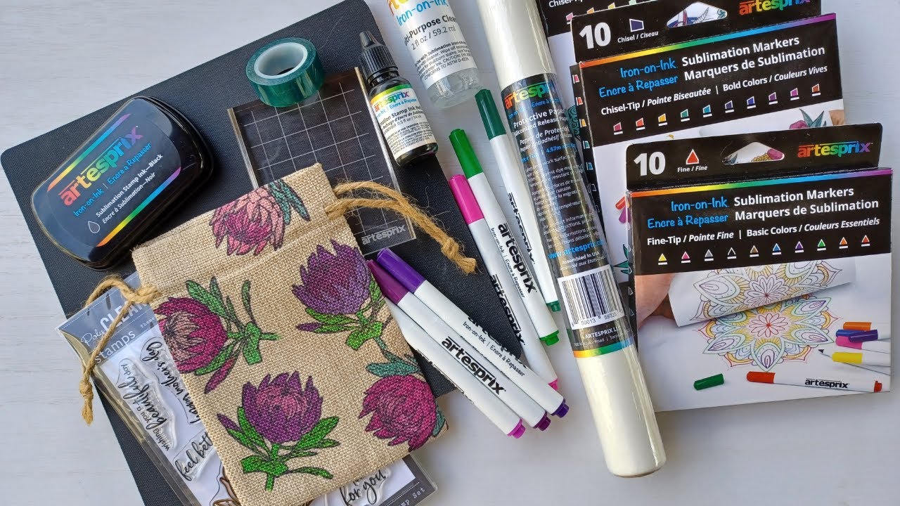 Introduction to Sublimation Markers for Beginners 